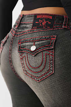 PLUS BECCA MID RISE SUPER T BOOTCUT JEAN, image 1