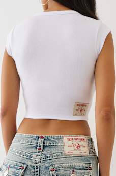  LOGO V-NOTCH TEE, image 7