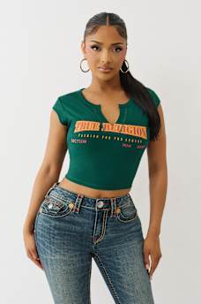  LOGO V-NOTCH TEE, image 2