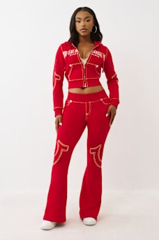 SHRUNKEN BIG T ZIP HOODIE, image 3