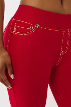 LOW RISE BIG T FLARED SWEATPANT, image 6