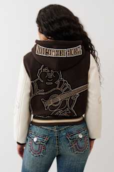 EMBROIDERED VARSITY JACKET, image 1