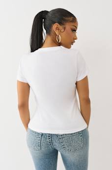 CRYSTAL BUDDHA CREW TEE, image 5