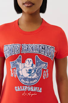 CRYSTAL BUDDHA CREW TEE, image 1