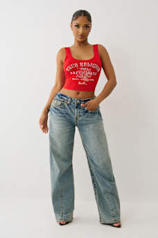 CRYSTAL TIGER CROPPED TANK, image 3