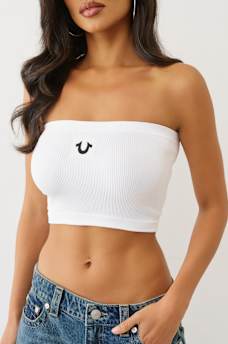 HORSESHOE SEAMLESS BANDEAU, image 1