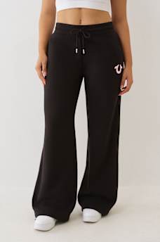 EMBROIDERED CINCHED SWEAT PANT, image 2