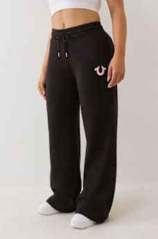EMBROIDERED CINCHED SWEAT PANT, image 5
