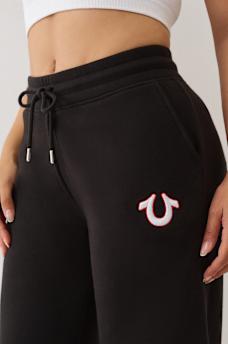 EMBROIDERED CINCHED SWEAT PANT, image 6