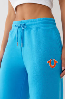 EMBROIDERED CINCHED SWEAT PANT, image 6