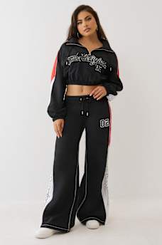 PUFF PRINT NYLON HALF-ZIP JACKET, image 2