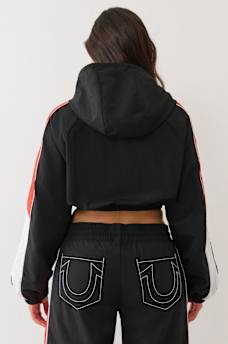 PUFF PRINT NYLON HALF-ZIP JACKET, image 5