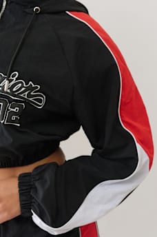 PUFF PRINT NYLON HALF-ZIP JACKET, image 6