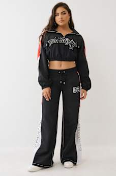 COLORBLOCK NYLON TRACK PANT, image 2