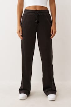 CRYSTAL HORSESHOE VELOUR SWEATPANT, image 2