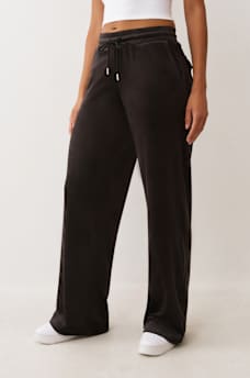 CRYSTAL HORSESHOE VELOUR SWEATPANT, image 5