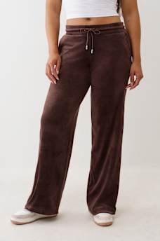 CRYSTAL HORSESHOE VELOUR SWEATPANT, image 2