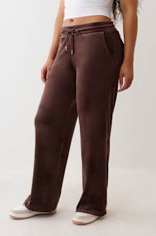 CRYSTAL HORSESHOE VELOUR SWEATPANT, image 4