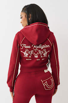 ROPE STITCH SHRUNKEN HOODIE, image 7