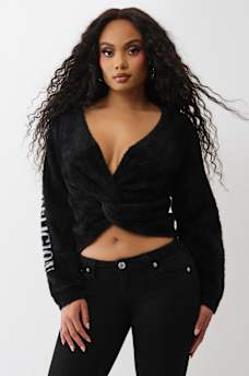 SU&Eacute;TER DE JACQUARD REVERSIBLE, image 1