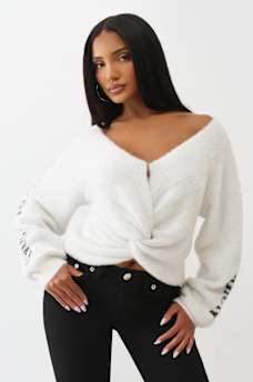 SU&Eacute;TER DE JACQUARD REVERSIBLE, image 1