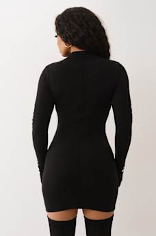 TRUE RELIGION KEYHOLE SWEATER DRESS, image 5