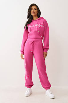 CRYSTAL CROWN RELAXED CROPPED HOODIE , image 3