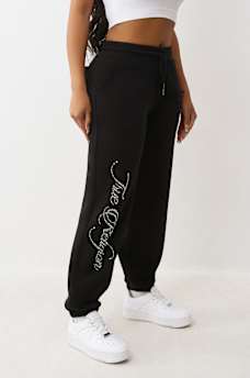 CRYSTAL CROWN BOYFRIEND JOGGER, image 4