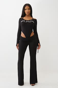 ASYMMETRICAL RUCHED FOLDOVER PANT, image 4