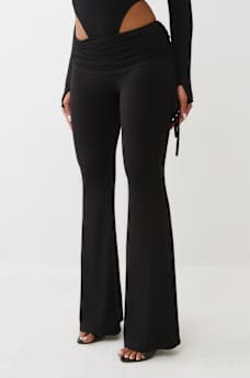 ASYMMETRICAL RUCHED FOLDOVER PANT, image 5