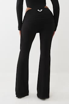 ASYMMETRICAL RUCHED FOLDOVER PANT, image 6