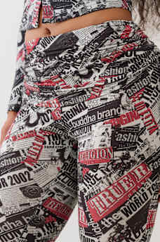 WORLD TOUR RUCHED FOLDOVER PANT, image 5