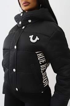 CHAQUETA ACOLCHADA CON PARCHE, image 3