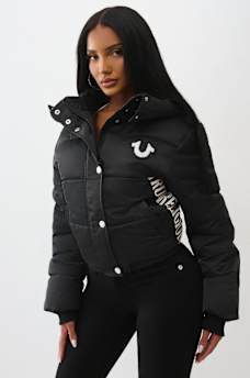 CHAQUETA ACOLCHADA CON PARCHE, image 1