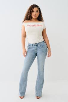 BECCA MID RISE BOOTCUT JEAN, image 2