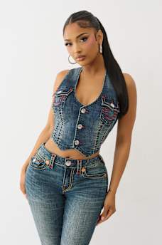 SUPER T DENIM VEST, image 3