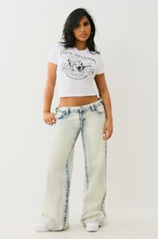 CRYSTAL GROOVY BUDDHA BABY TEE, image 3