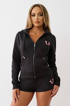 'I LOVE TRUE RELIGION' ZIP HOODIE, image 3