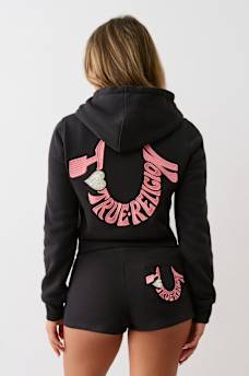 'I LOVE TRUE RELIGION' ZIP HOODIE, image 8