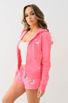 'I LOVE TRUE RELIGION' ZIP HOODIE, image 4
