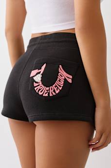 'I LOVE TRUE RELIGION' SWEAT SHORT, image 1