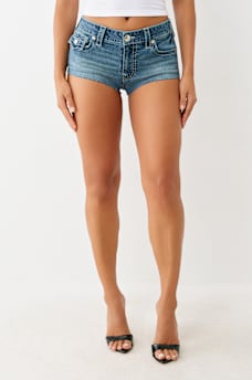 SPICY MID RISE FLAP SHORT, image 4