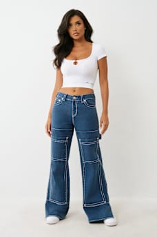 BOBBI BIG T BAGGY CARPENTER PANT , image 2