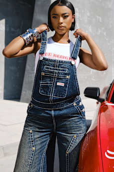 JESSIE BIG T OVERSIZED OVERALL, image 1