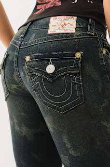 BECCA MID RISE BOOTCUT JEAN, image 1