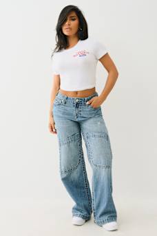 TRUE RELIGION X FORD VINTAGE BABY TEE , image 3