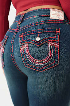 PLUS JENNIE MID RISE LUREX SUPER T SKINNY JEAN, image 1