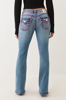 BECCA MID RISE SUPER T BOOTCUT JEAN, image 5