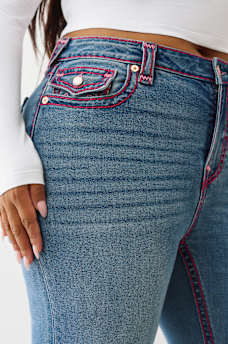 PLUS BECCA MID RISE SUPER T BOOTCUT JEAN, image 6