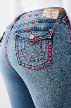 PLUS BECCA MID RISE SUPER T BOOTCUT JEAN, image 1